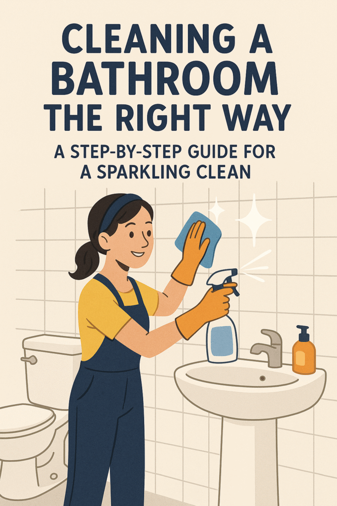 bathroom cleaning tips